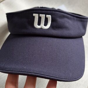 NAVY blue Wilson U Classic W Visor NAVY Classic WILSON Visor